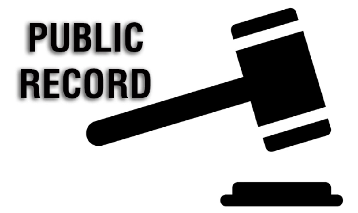 Judicially determined to be a public record