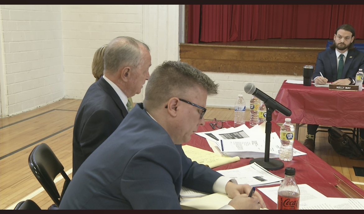 Frankfort City Commission removal hearing of Commissioner Kyle Thompson 