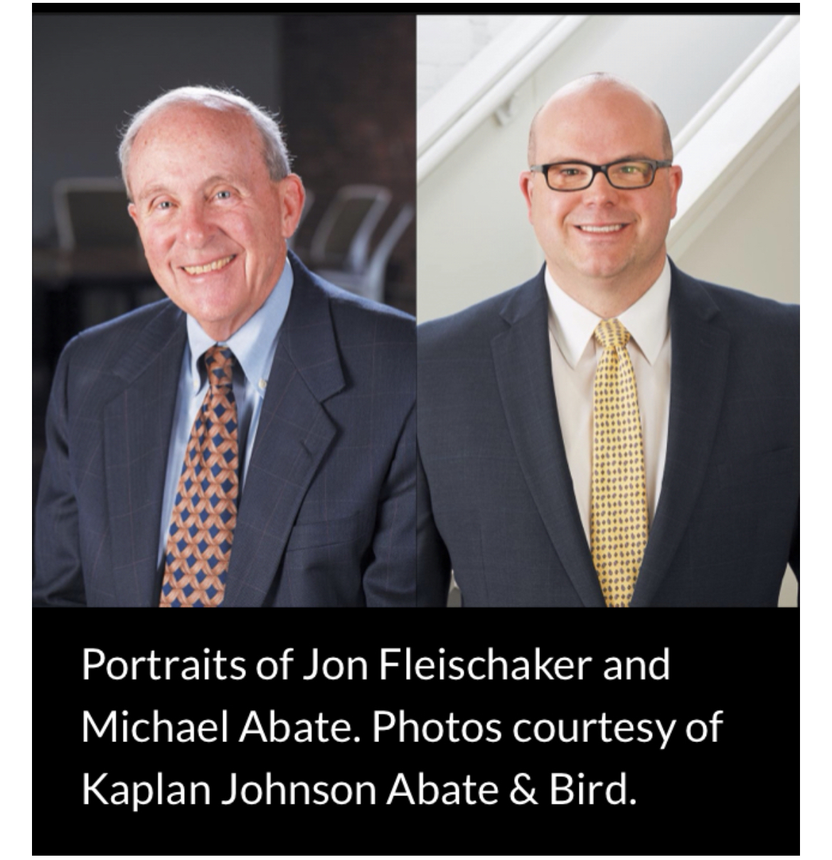 KPA attorneys Jon Fleischaker and Michael Abate