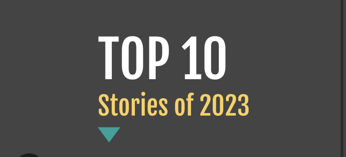Banner announcing Top Ten Open Government Stories of 2023