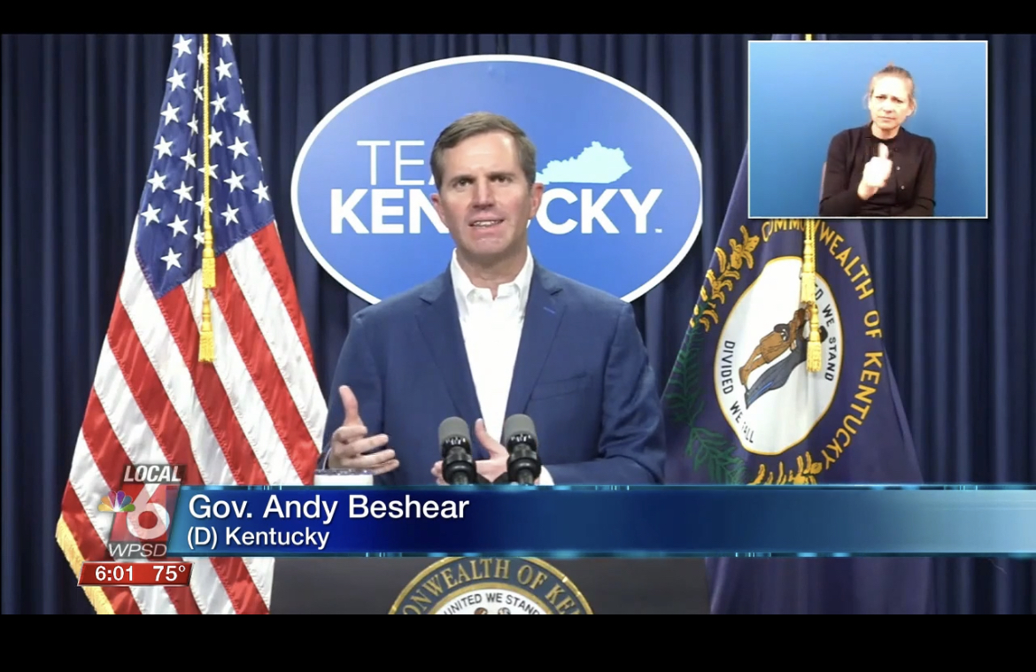 WPSD 6 reports on governors press conference 