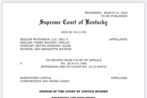 March 24 Supreme Court opinion