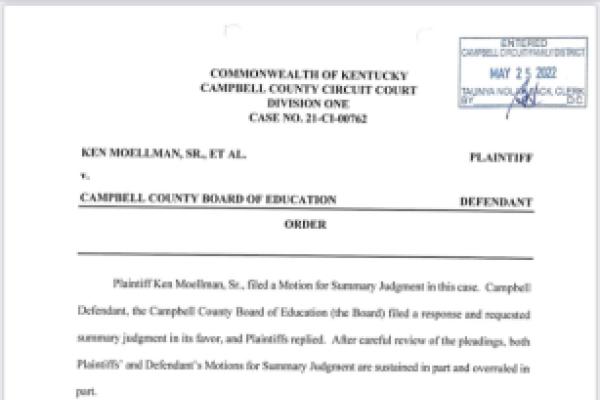 Campbell County Circuit Court Order