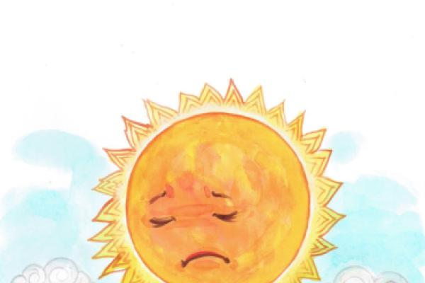Image of a sad sun